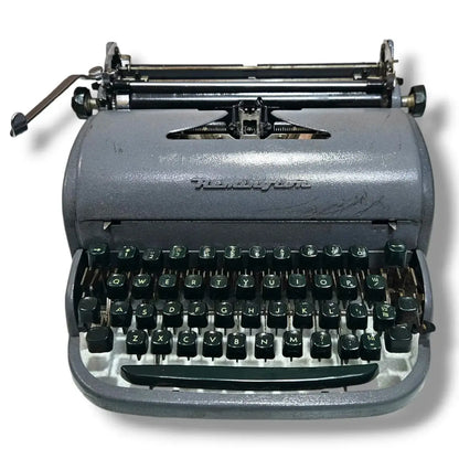 Remington Personal Writer manual English typewriter with raised carriage, portable typewriter seller RR Typewriter Mart