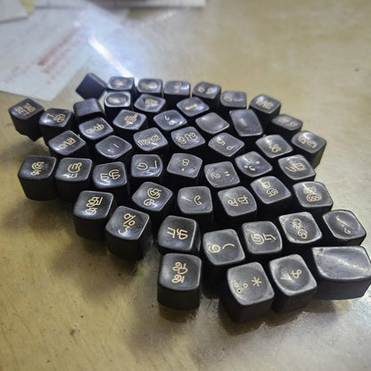 Remington typewriter parts tamil keytop set for typing machine repair RR Typewriter Mart