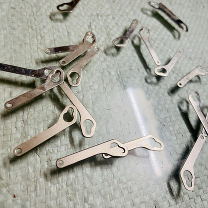 Facit typewriter paper bail support bracket restoration part RR Typewriter Mart