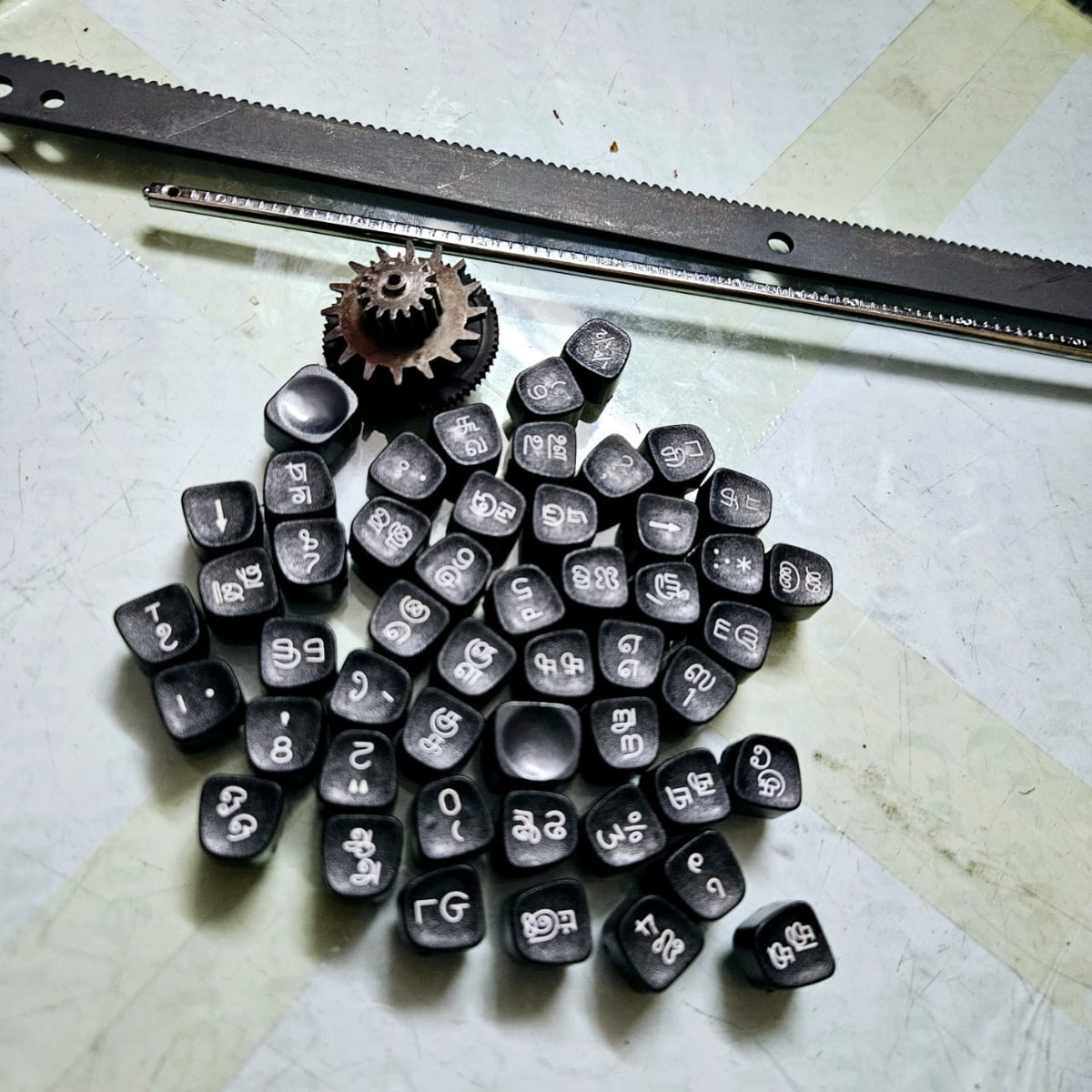 Tamil Typewriter Combination Pack Godrej Prima spares- rrtypewritermart