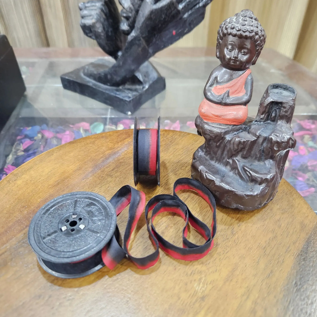 Imported manual typewriter ribbons with red-black ribbon cartridge, typewriter ribbon seller RR Typewriter Mart