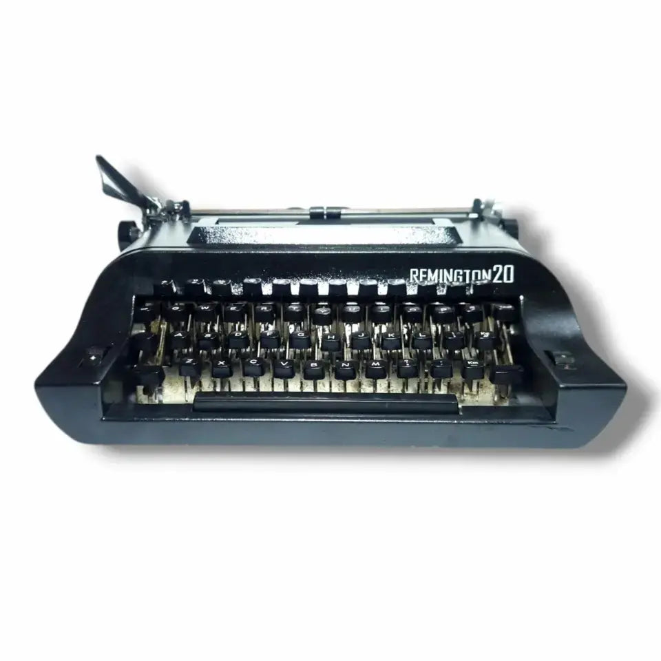 Typewriter seller near me - Remington 20 Portable Typewriter jet black