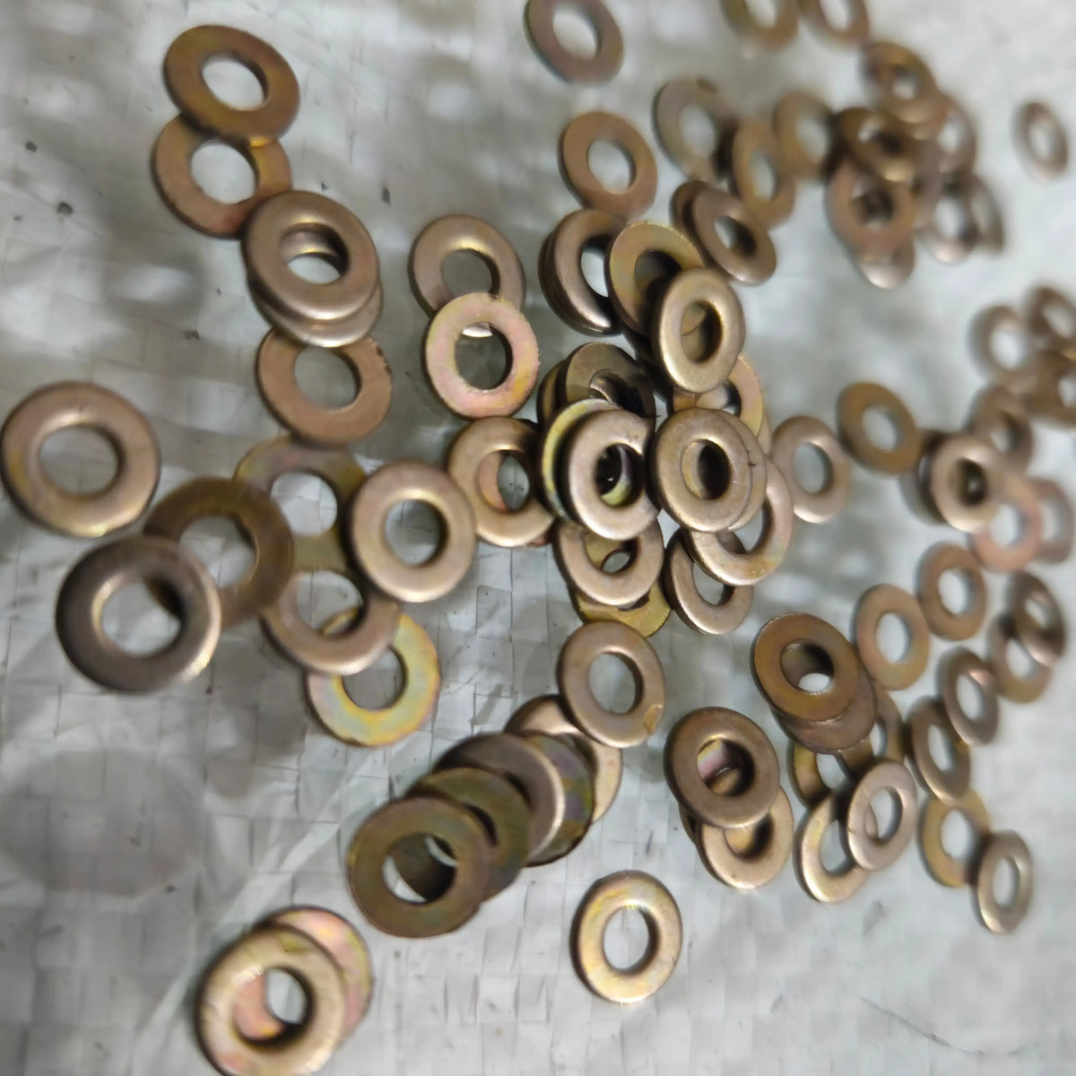 Close view of Godrej Typewriter Carriage End Plate Washer 50pcs for carriage end plate assembly