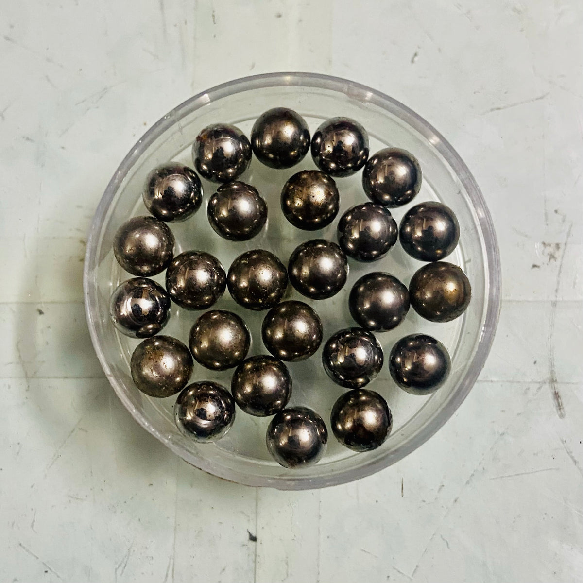 Precision steel ball bearings for Godrej typewriter restoration RR Typewriter Mart