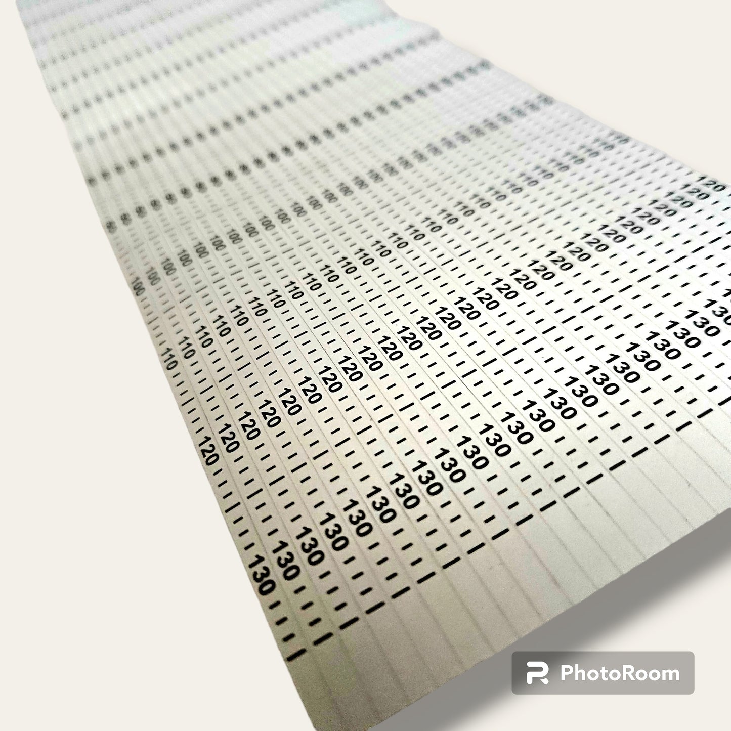 Godrej Typewriter PB Rod Margin Scale Sticker Foolscap carriage size RR Typewriter Mart
