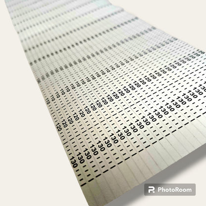 Godrej Typewriter PB Rod Margin Scale Sticker Foolscap carriage size RR Typewriter Mart