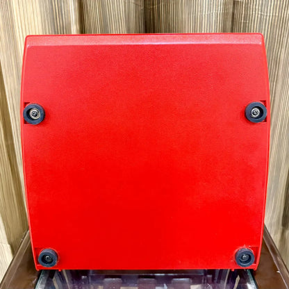 Japanese Brother Young Elite 513 vintage portable typewriter, scarlet red finish and black keyboard for mechanical typing | RR Typewriter Mart