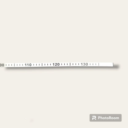 Facit typewriter margin scale replacement sticker for repair RR Typewriter Mart
