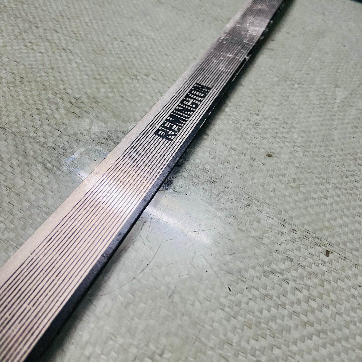 Remington typewriter spare parts aluminum branding scale for refurbishment RR Typewriter Mart