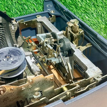 Gurmukhi Punjabi Typewriter with mechanical keys and Foolscap carriage, Godrej Prima typing machine