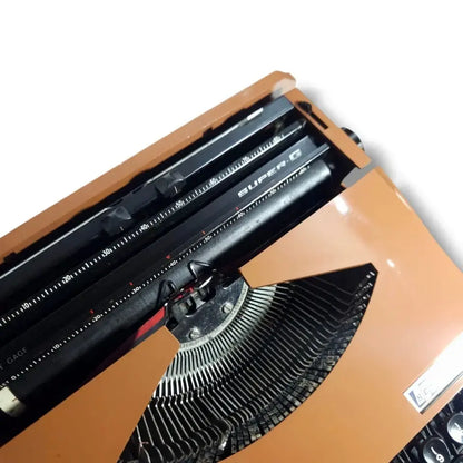 Close view of Smith Corona typewriter keys and typebars manual English typing machine for sale