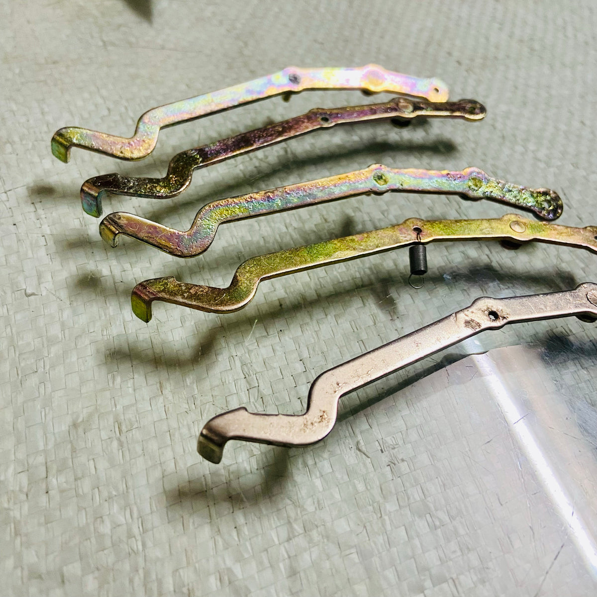 Manual typewriter parts Godrej back space pawl for typing machine servicing and repair RR Typewriter Mart