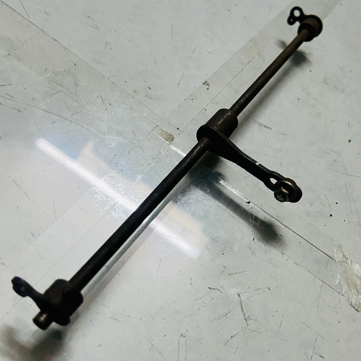Original Godrej Typewriter Ribbon Vibrator Shaft Assembly by RR Typewriter Mart for typing machine servicing