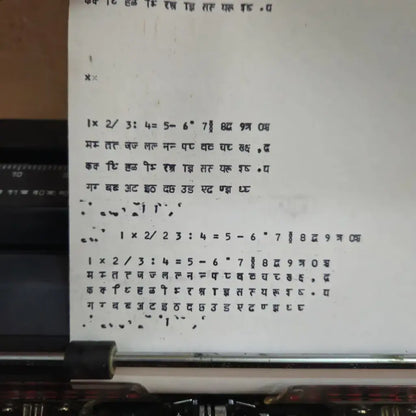 Godrej Prima Hindi typewriter – Typewriting machine for training institutes
