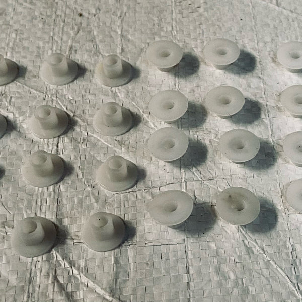 Manual typewriter parts base feet washer used for stable mounting and servicing RR Typewriter Mart