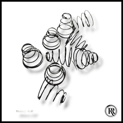 Godrej Prima PB AB typewriter silencer spring spare parts RR Typewriter Mart