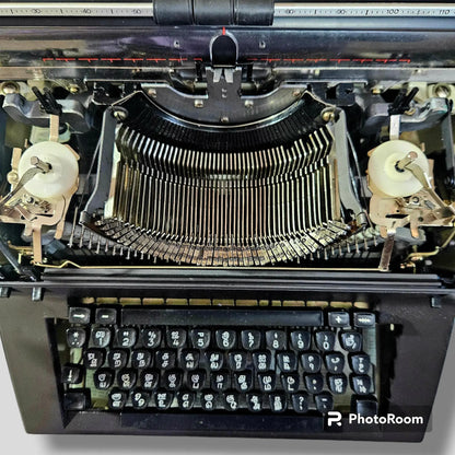 Facit 1740 Brief Tamil Typewriter internal mechanism and typebars, Manual Facit Typewriter by RR Typewriter Mart