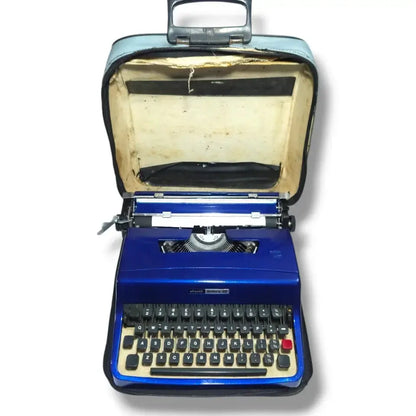 Olivetti Typewriter Ceramic Blue | Typewriter Seller at RR Typewriter Mart