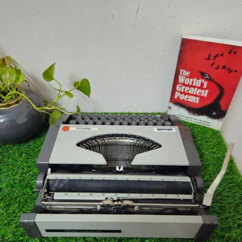 Olivetti Tropical Typewriter Smooth Typing | Buy Typewriter Machine Online 💻 | RR Typewriter Mart