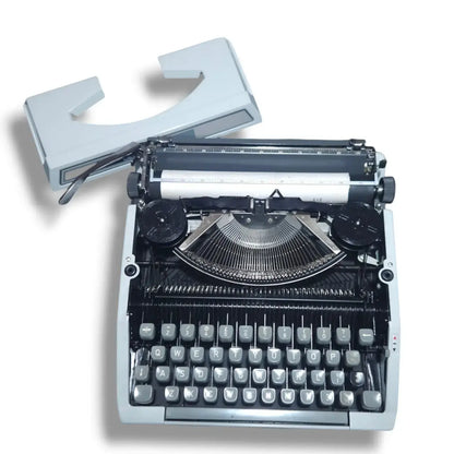 Open body Silver Reed 100 imported typewriter showing mechanism | RR Typewriter Mart India