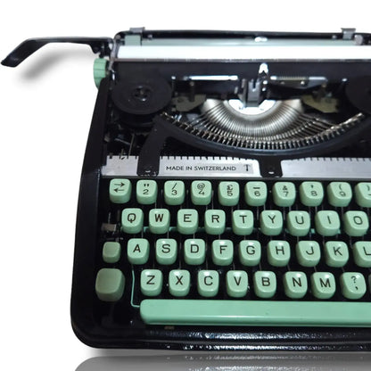Hermes Baby portable typewriter keyboard smooth typing Swiss manual typewriter – RR Typewriter Mart