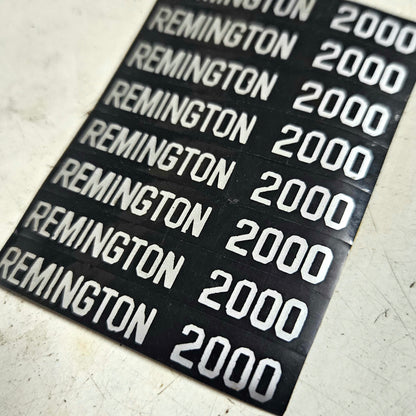Replacement Remington typewriter badge sticker for restoration projects RR Typewriter Mart