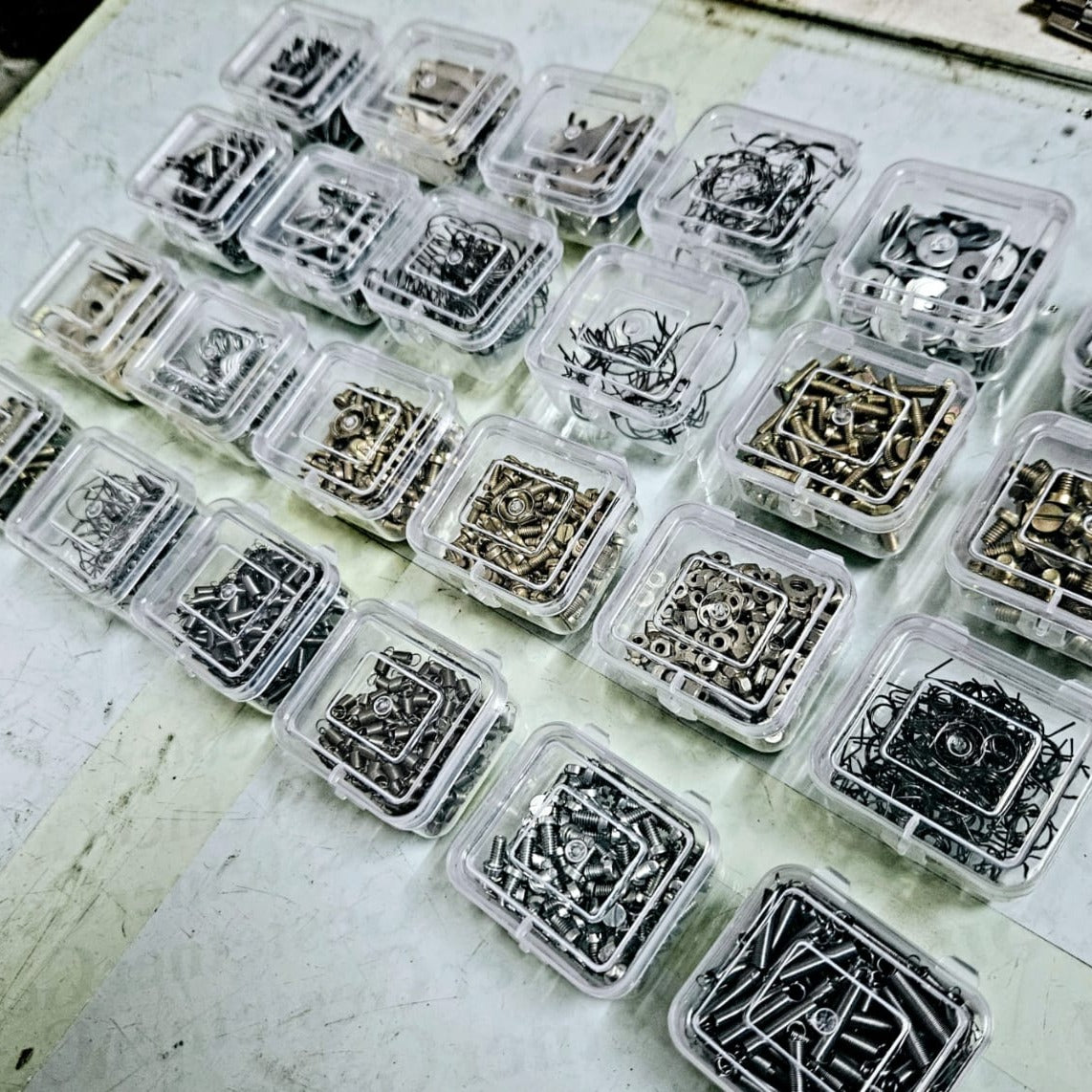 Professional typing machine service kit with assorted screws springs and washers by RR Typewriter Mart seller