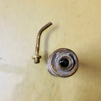Typewriter soldering tool with brass fuel reservoir RR Typewriter Mart
