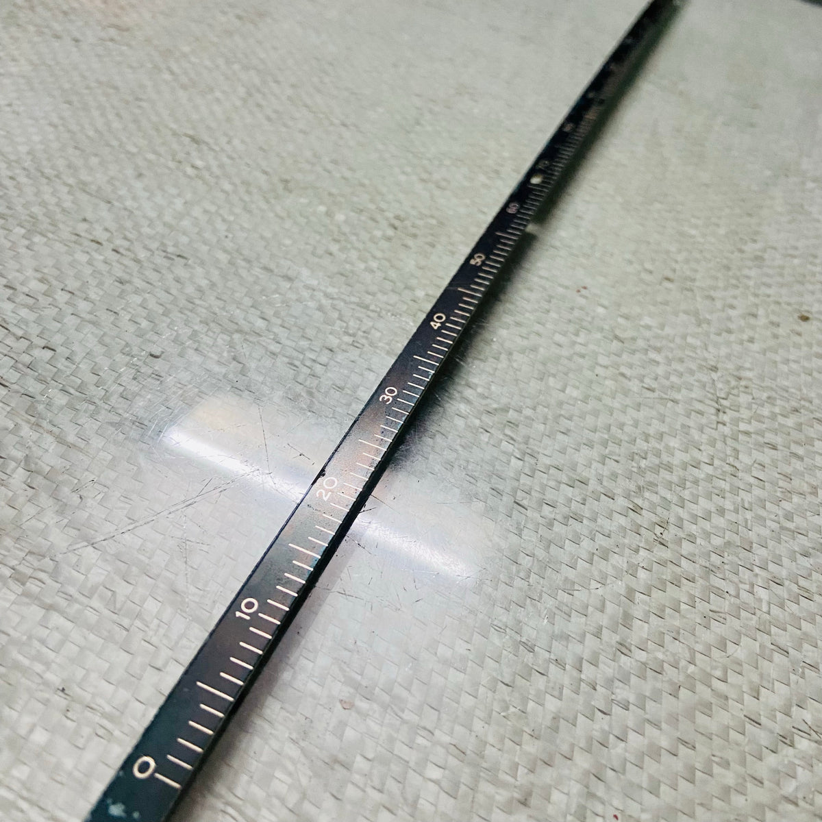 Aluminum front scale for Remington typewriter restoration and servicing work RR Typewriter Mart
