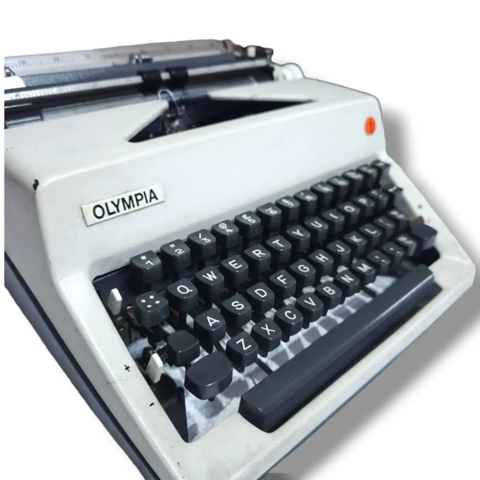 Vintage Olympia Portable manual typewriter for writers, collectors, and everyday typing
