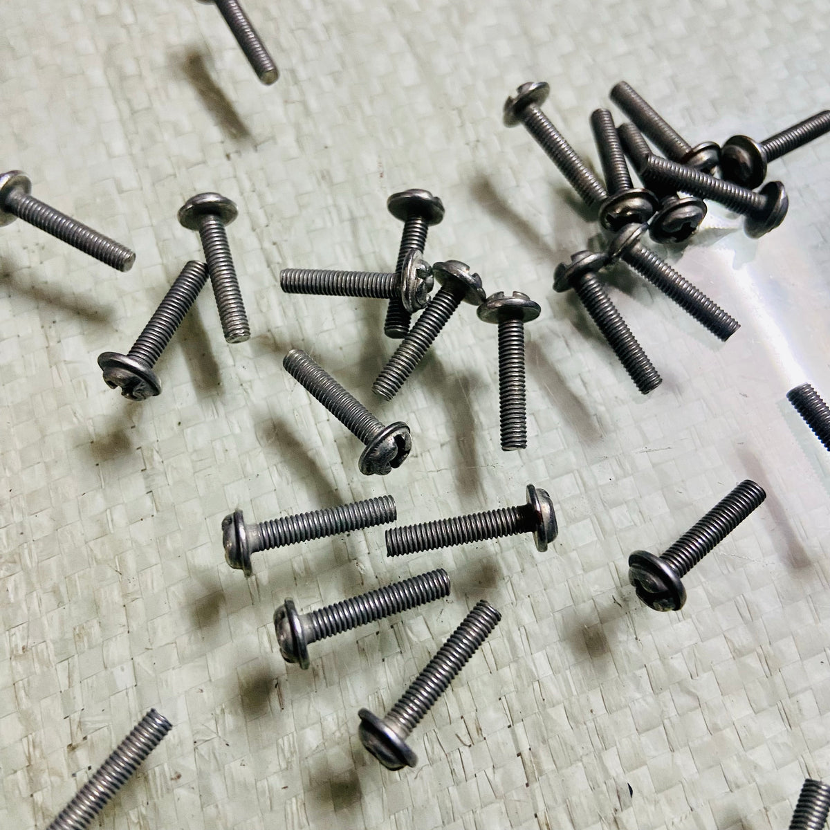 manual typewriter carriage screw packet used for typewriter repair and maintenance RR Typewriter Mart