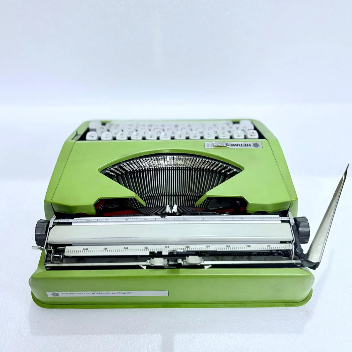 Swiss made Hermes Baby cursive writer typewriter for artists and writers from RR Typewriter Mart