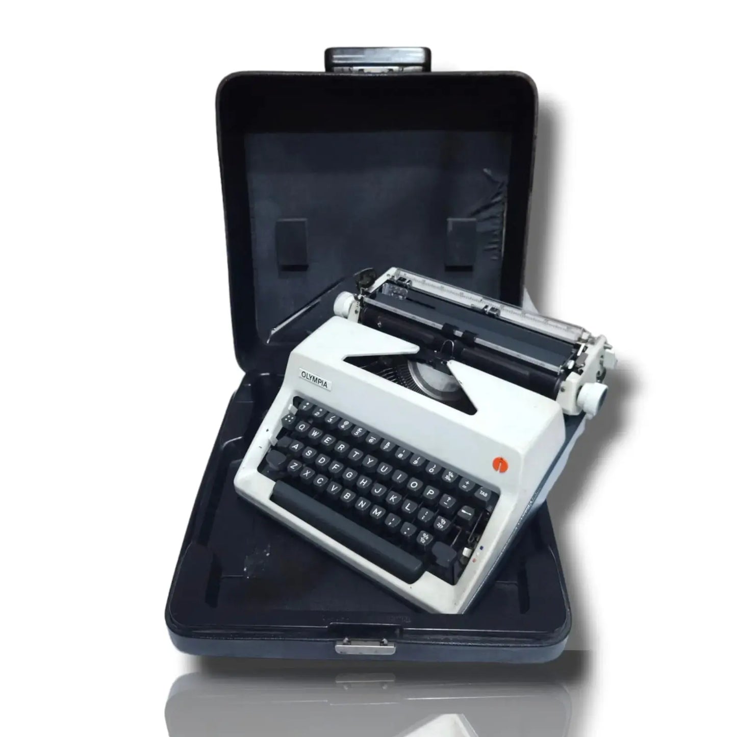 Authentic Olympia Portable Typewriter for sale in India by RR Typewriter Mart with warranty