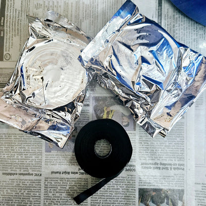 Bulk black typewriter ribbon roll with protective packs, imported typewriter ribbons from ribbon shop