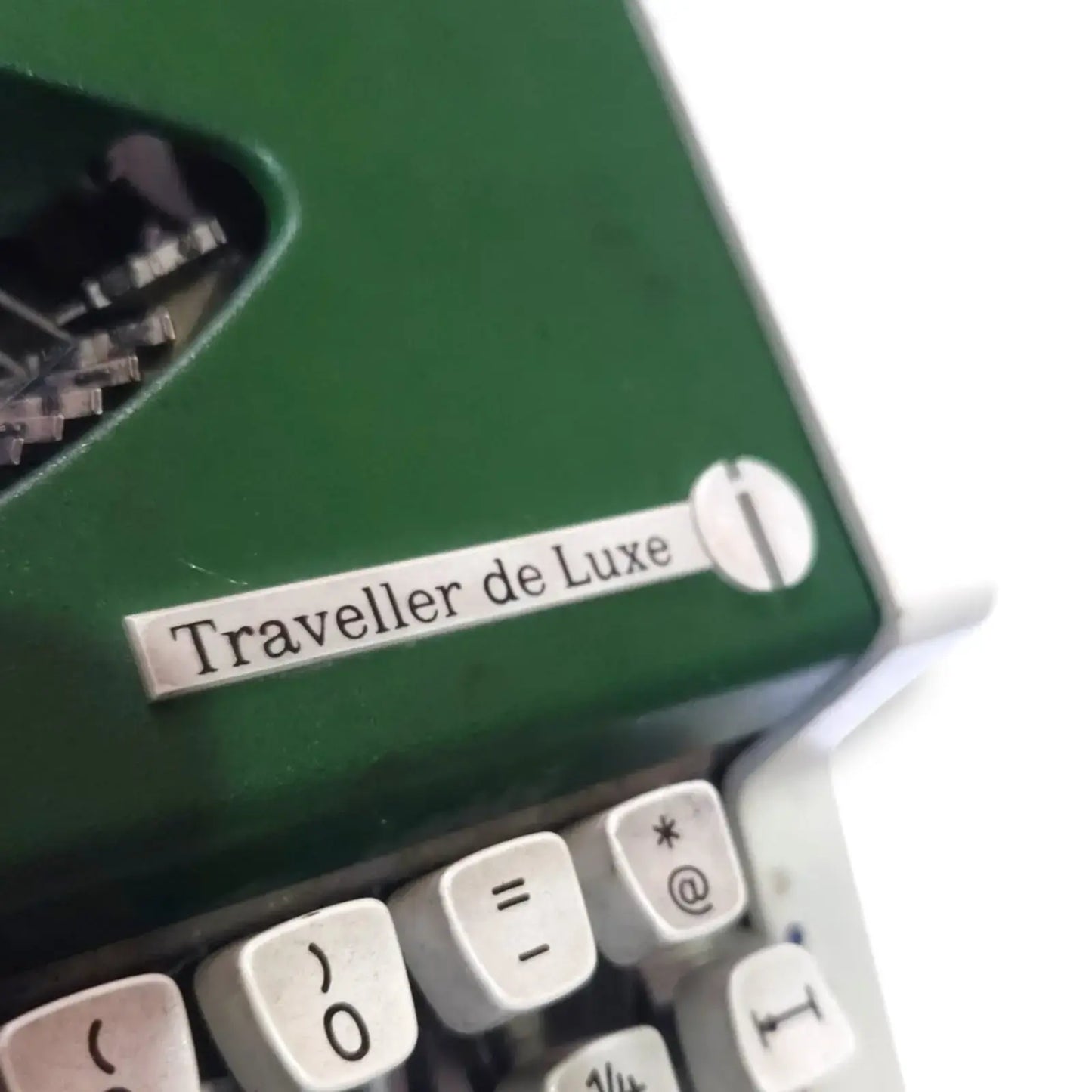 Olympia portable typewriter with carry case, English typing machine ideal for writers from RR Typewriter Mart