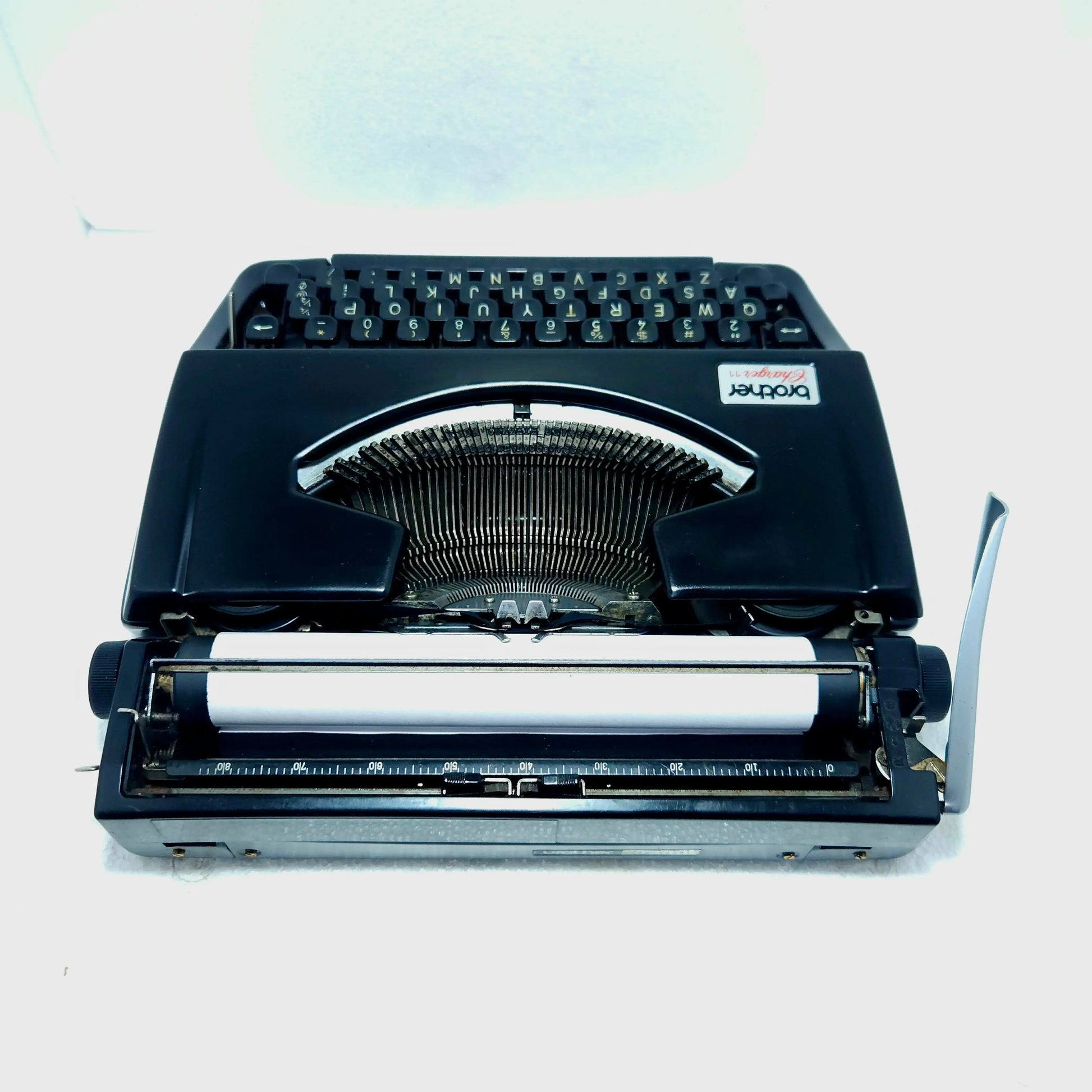 Vintage Black Badge Brother Typewriter - Ideal Typewriter Gift, Free Delivery Offer