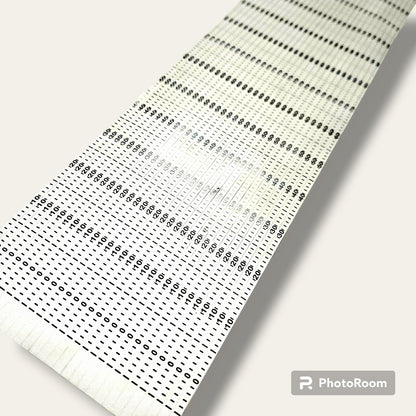 Godrej Typewriter Paper Bail Rod Scale Sticker Foolscap Size RR Typewriter Mart