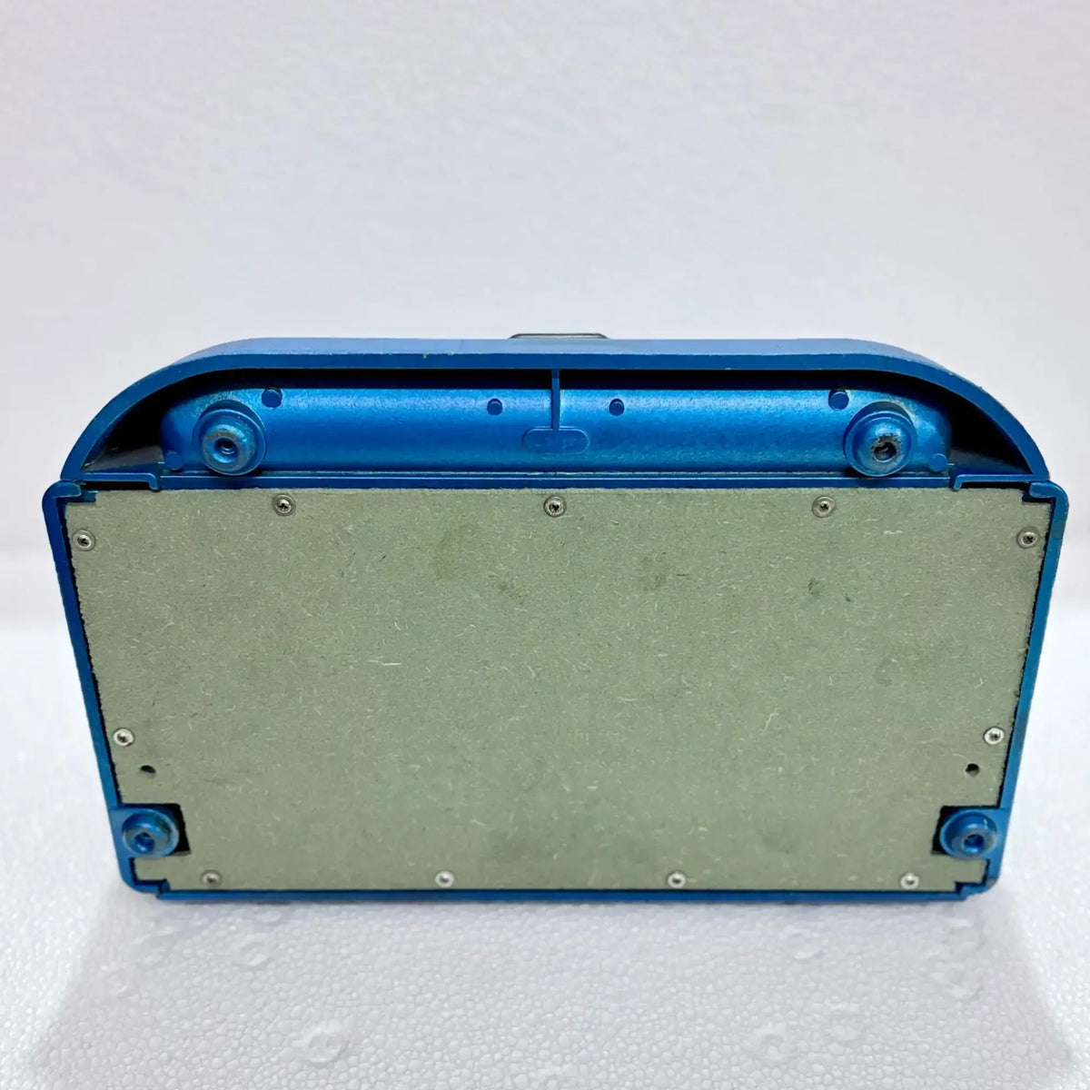 Bottom view of Perkins Braille Typewriter base, imported Braille typing machine by RR Typewriter Mart