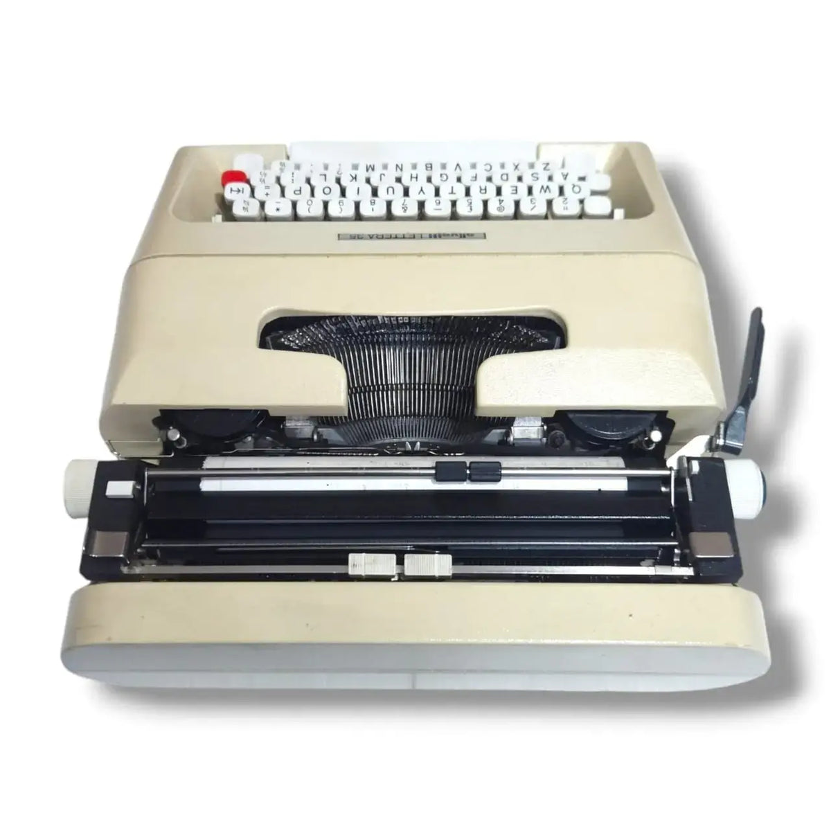 Olivetti Lettera 35 Typewriter with Case – Perfect for Collectors and Daily Typists