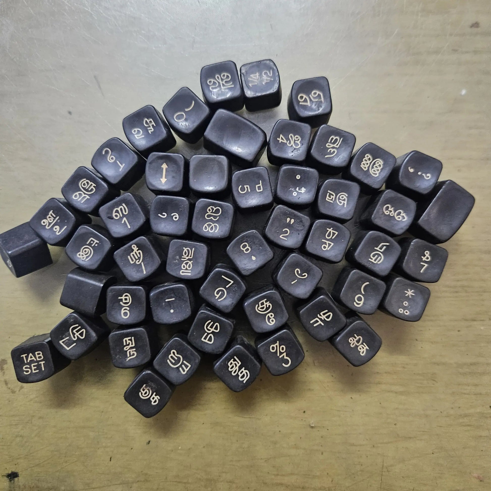 Buy remington typewriter tamil keytop set typing machine parts India RR Typewriter Mart