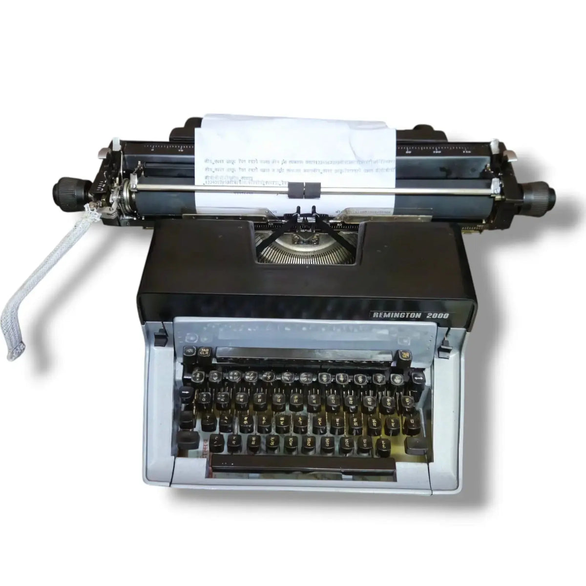 Remington 2000 Manual Hindi Typewriter