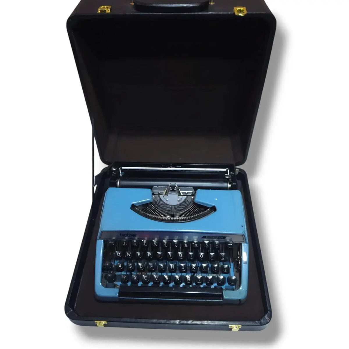 Brother Charger 11 Blue Typewriter