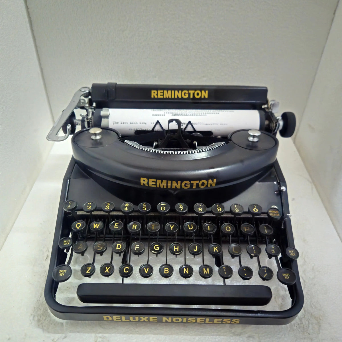 Remington Noiseless Vintage Typewriter