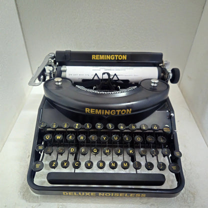 Remington Noiseless Vintage Typewriter