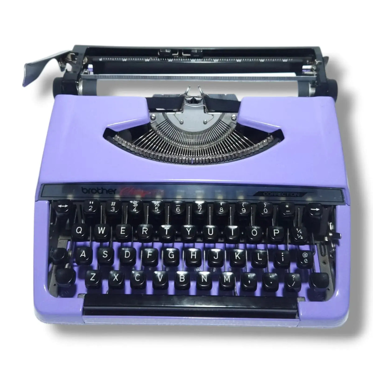 Brother Charger 11 Vintage Mauve Typewriter