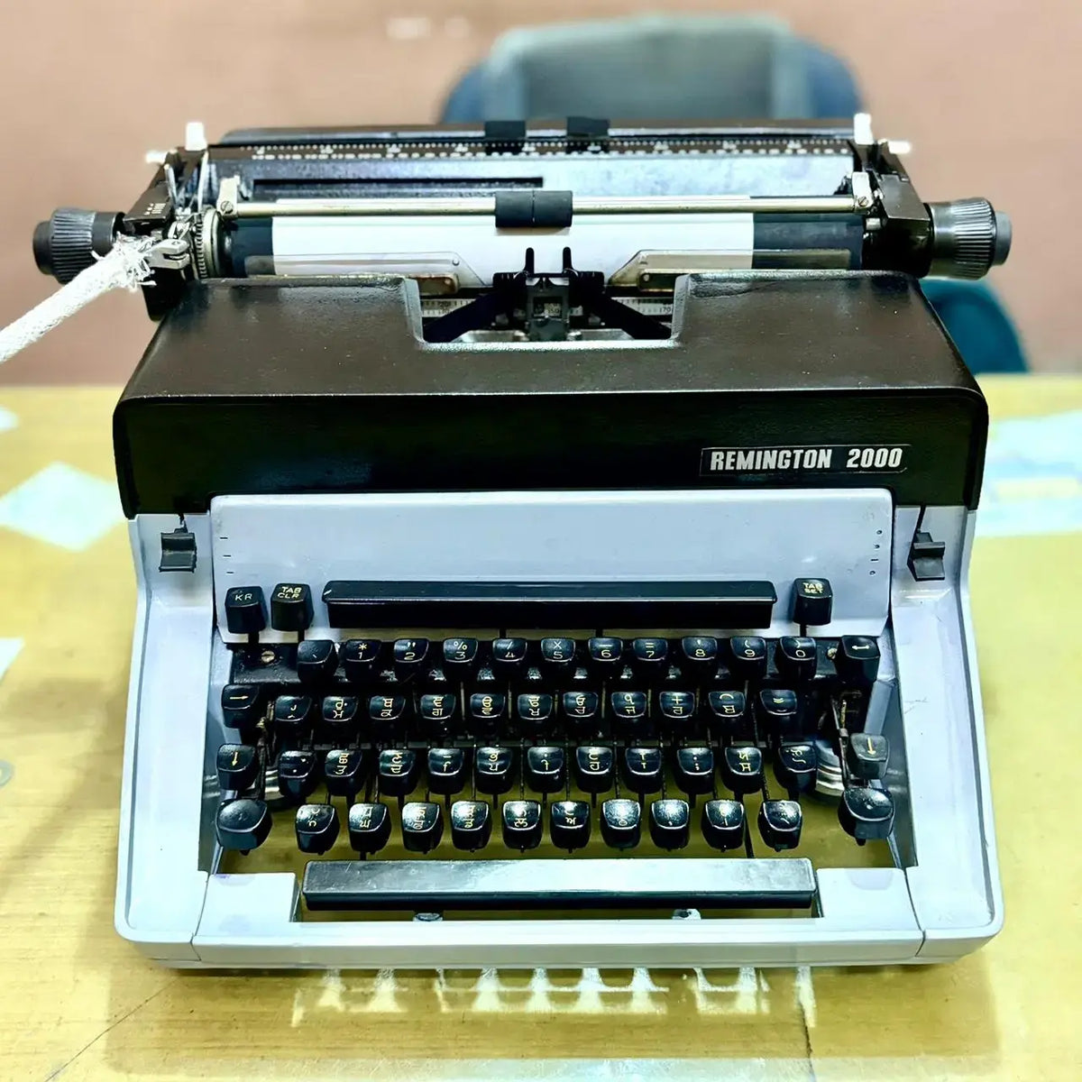 Remington 2000 Manual Punjabi Typewriter