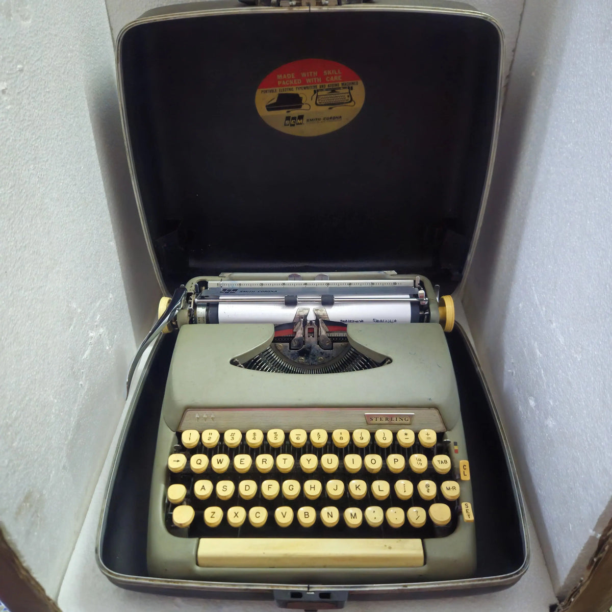 Smith Corona Super Sterling Typewriter