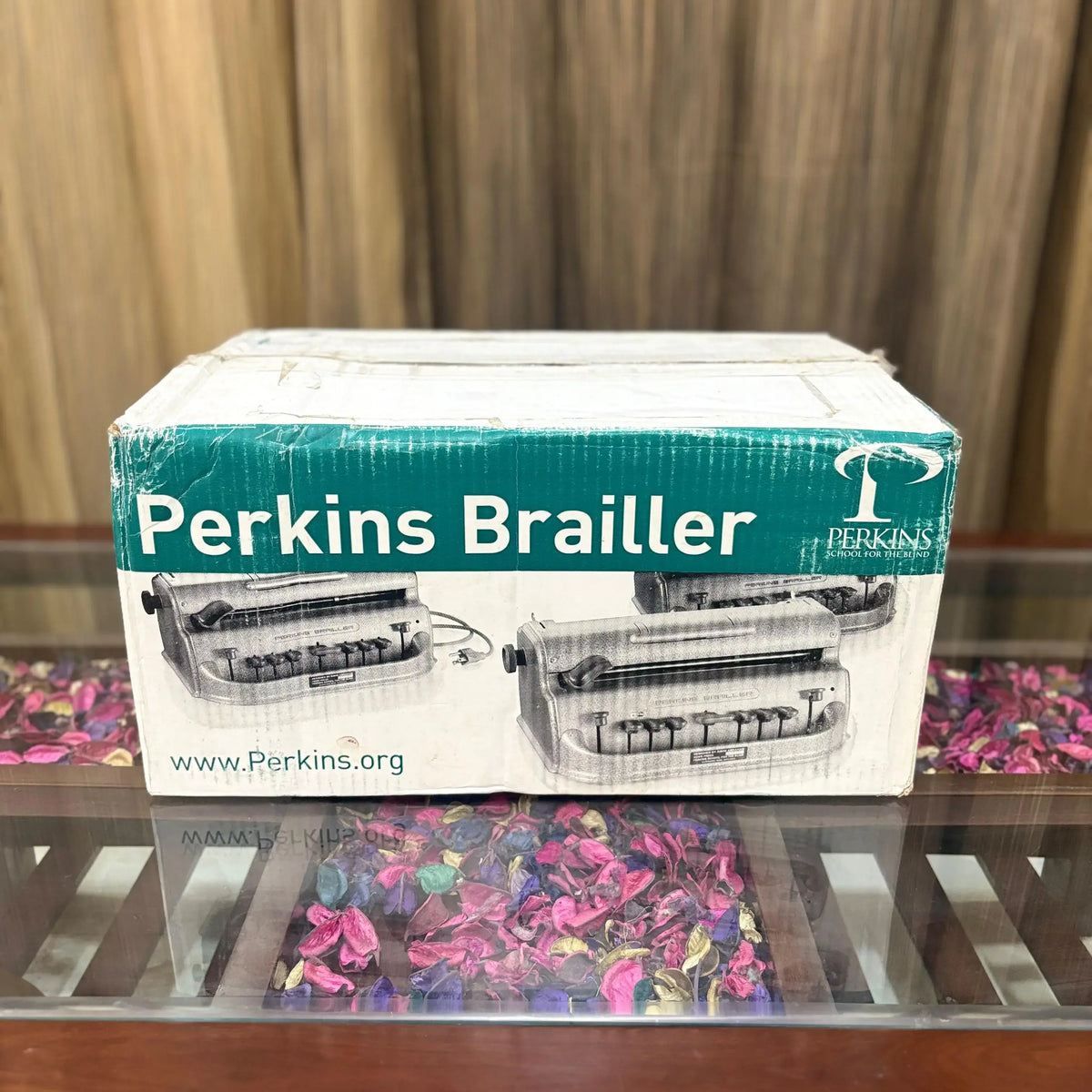 Perkins Braille Typewriter Factory Sealed Silver Edition