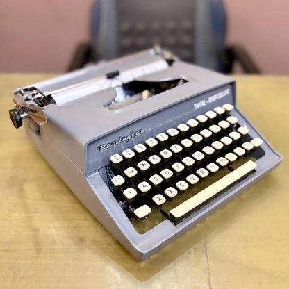 Remington Monarch Ash Grey Typewriter