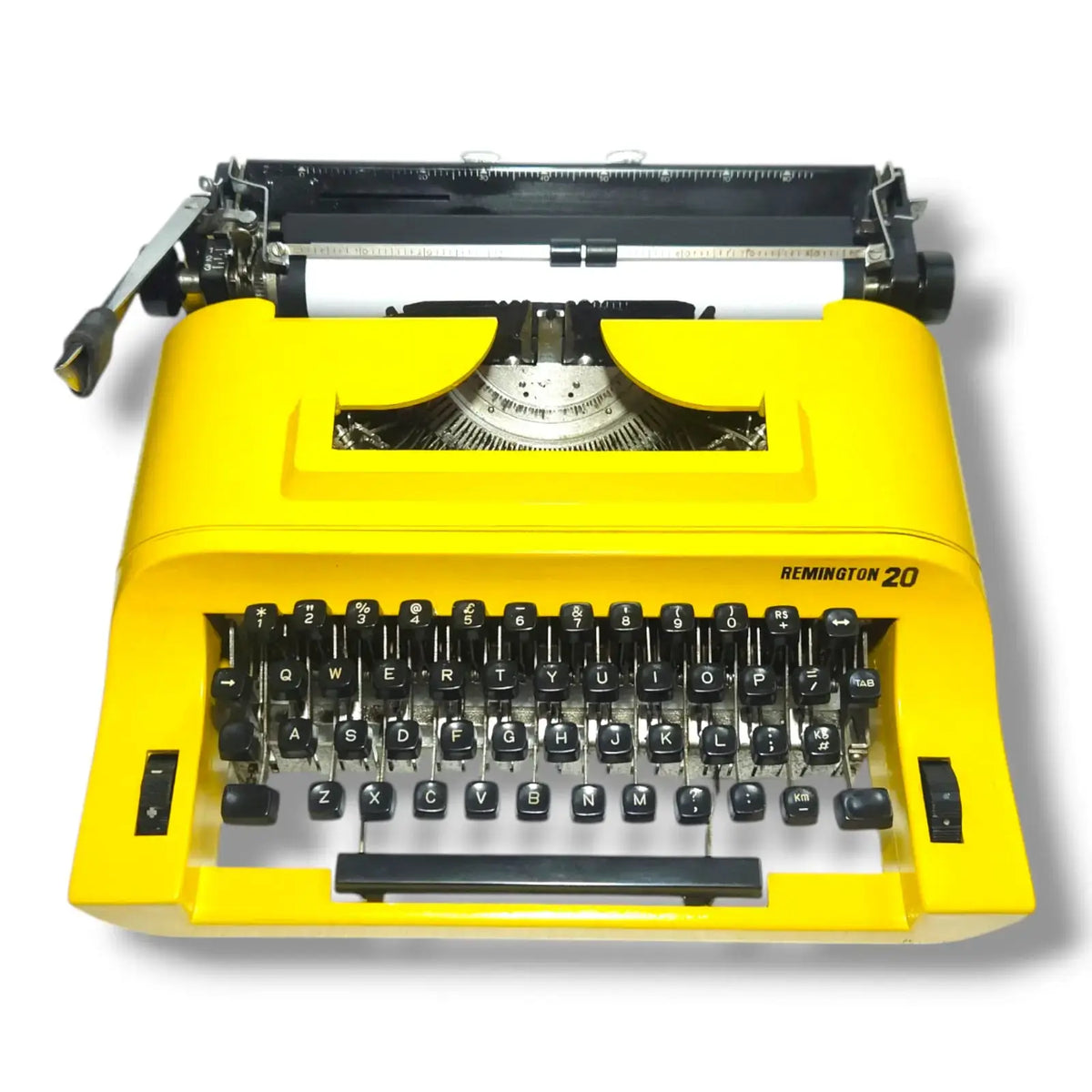 Remington 20 Yellow Gold Typewriter